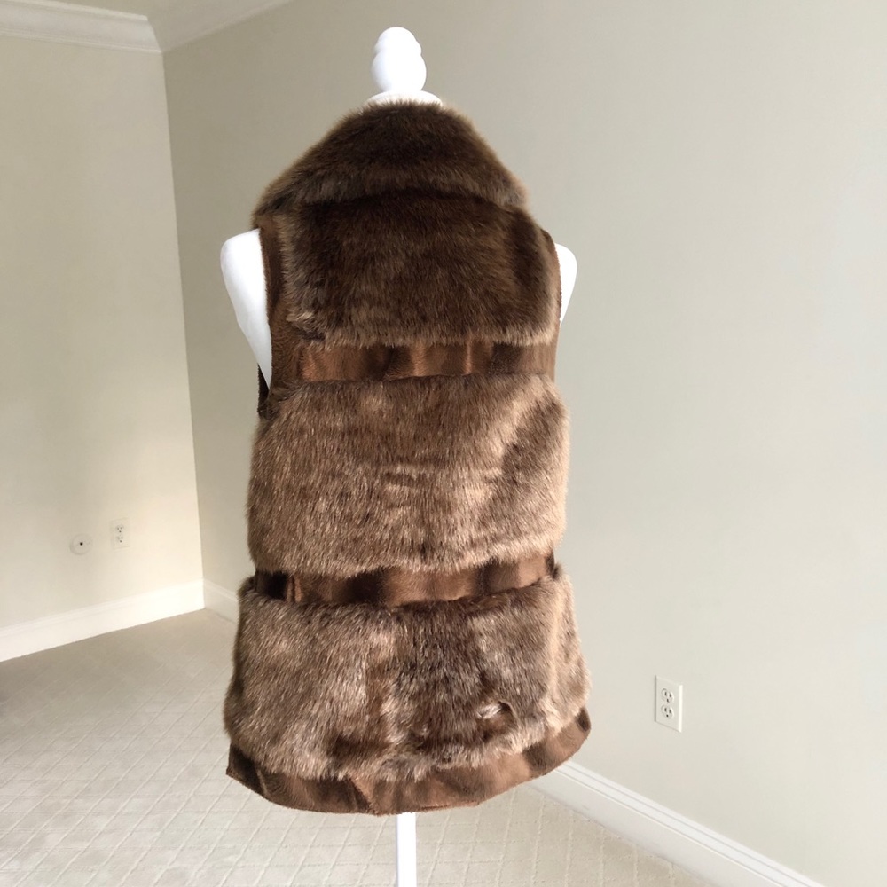 Rachel Zoe Faux Fur Vest - image 3